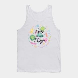 Little Things Enjoyment Design Tank Top